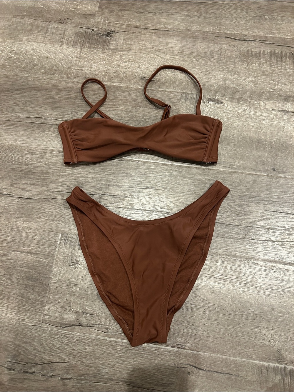 wild fable Rust Brown Two-Piece Bikini